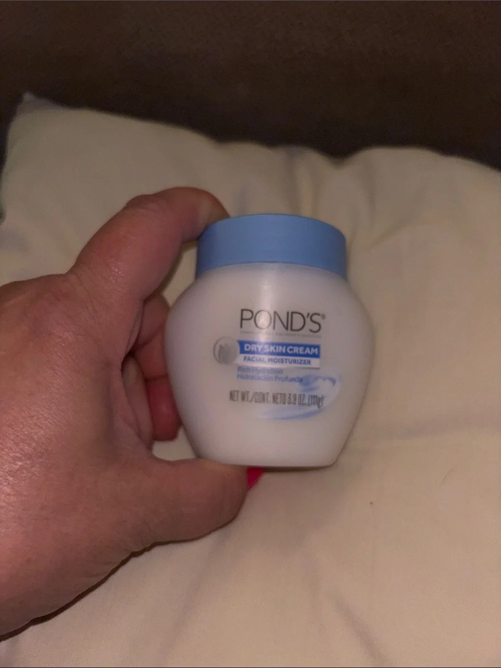 Pond's Cold Cream Moisturizer - White with Teal Lid